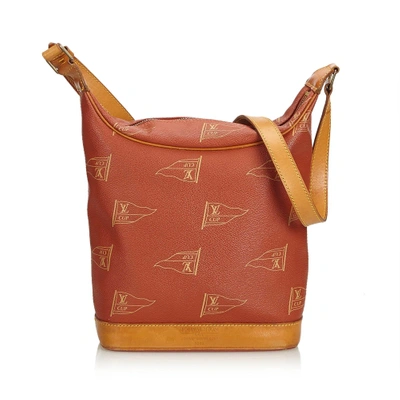 Shop Pre-owned Louis Vuitton Brown Shoulder Bag In Light Brown