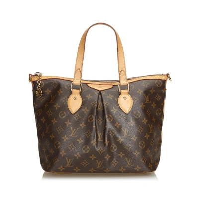 Shop Pre-owned Louis Vuitton Brown Tote Bag In Light Brown
