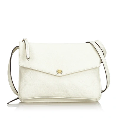 Shop Pre-owned Louis Vuitton White Crossbody Bag