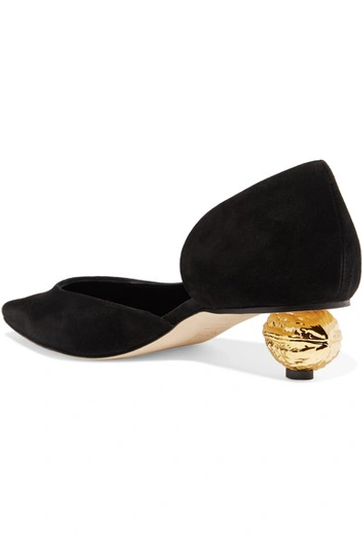 Shop Loewe Suede Pumps