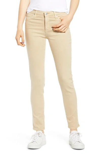 Shop Ag The Prima Ankle Cigarette Jeans In Sulfur Fresh Sand