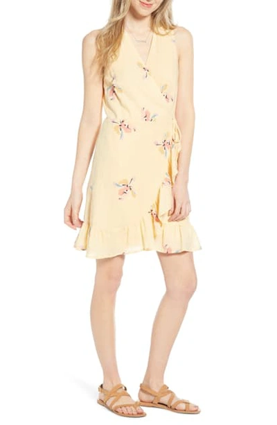 Shop Rails Madison Ruffle Sleeveless Wrap Dress In Eden
