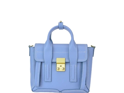 Shop 3.1 Phillip Lim / フィリップ リム Pashli Mini Satchel Bag In Light Blue