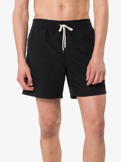 Shop Polo Ralph Lauren Polo Pony Swim Shorts In Black