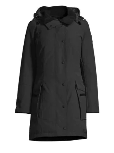 Shop Canada Goose Kinley Parka In Black