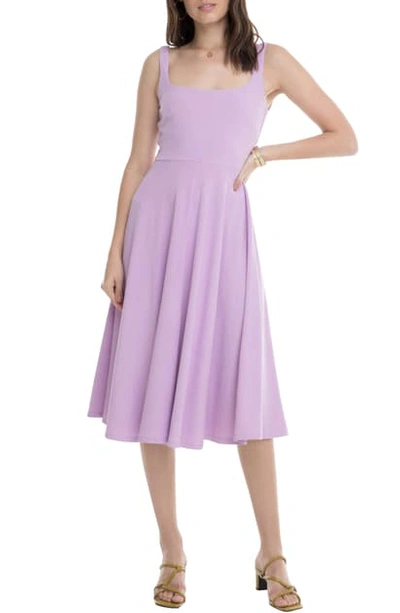 Shop Astr Faith A-line Dress In Lilac