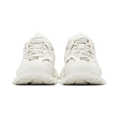 Shop Balenciaga White Track Sneakers