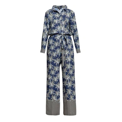 Shop Rumour London Tammie Jungle Print Shirt Style Jumpsuit