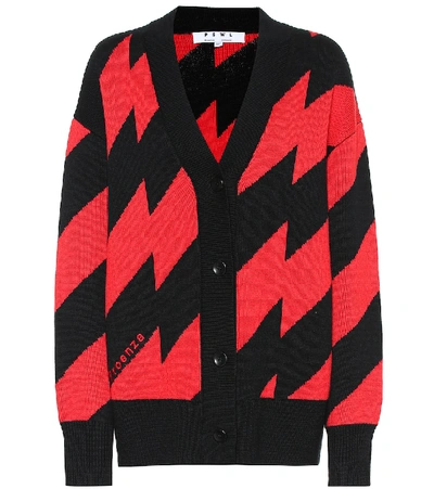 Shop Proenza Schouler Wool-blend Cardigan In Red