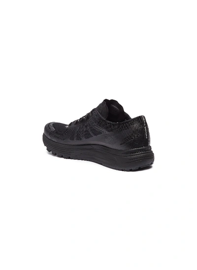 Shop Satisfy X Salomon 'sonic Ra Max' Mesh Sneakers In Black