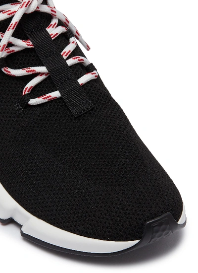 Shop Balenciaga 'speed' Lace-up Knit Sneakers