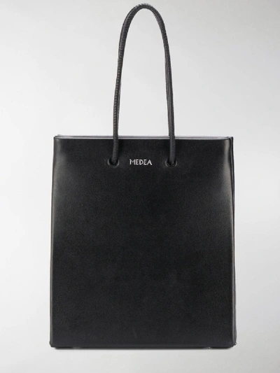 Shop Medea Crossbody Shopper Bag In Black