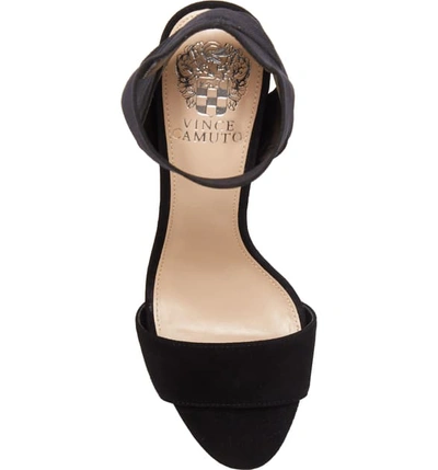 Shop Vince Camuto Citriana Sandal In Black Suede