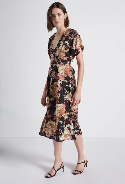 Shop Current Elliott The Retro Dress In Bamboo Floral