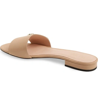 Shop Kate Spade Ferry Slide Sandal In Natural