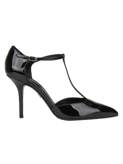 Shop Dolce & Gabbana Bellucci Pumps In Nero