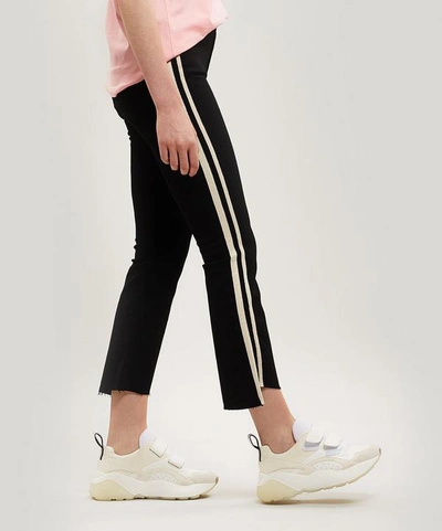 Shop Mother The Insider Crop Step Fray Jeans In Guilty Racer