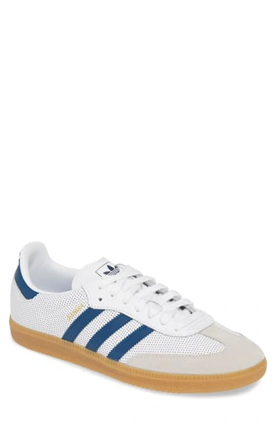 Shop Adidas Originals Samba Og Sneaker In White/ Legend Marine/ Grey