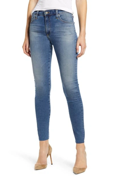 Shop Ag The Farrah High Waist Ankle Skinny Jeans In 13 Years Flowing