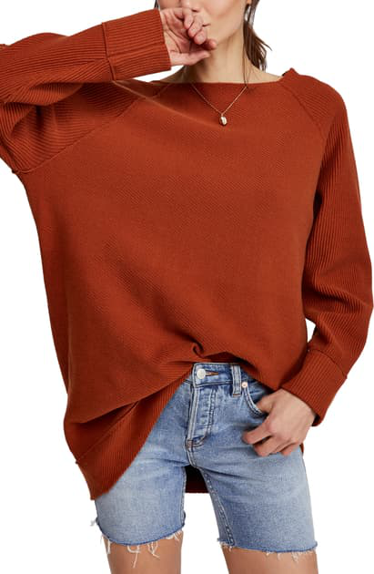 Free People Easy Street Tunic In Copper Modesens