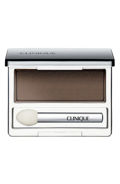 Shop Clinique All About Shadow(tm) Single Matte Eyeshadow - French Roast