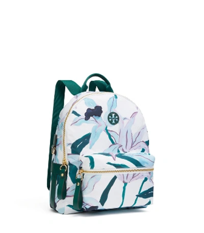 Tilda printed store zip backpack