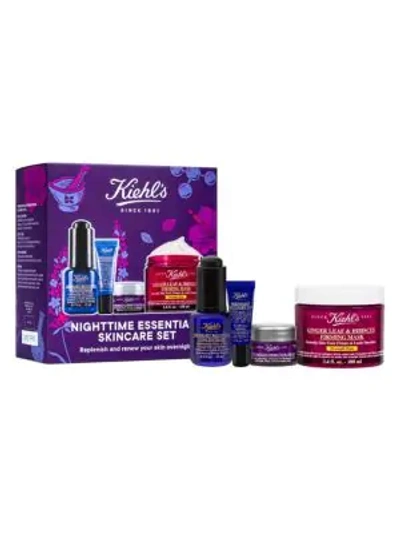 Shop Kiehl's Since 1851 Nighttime Essentials 4-piece Skincare Kit