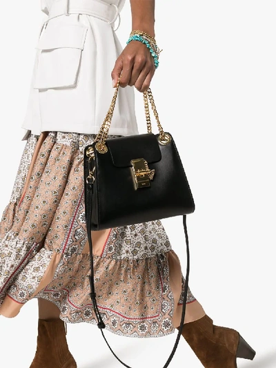 Shop Chloé Black Annie Small Leather Bag