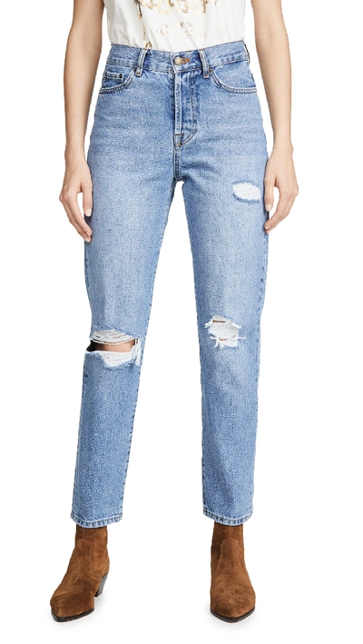 Anine Bing Brenda Jeans In Blue | ModeSens