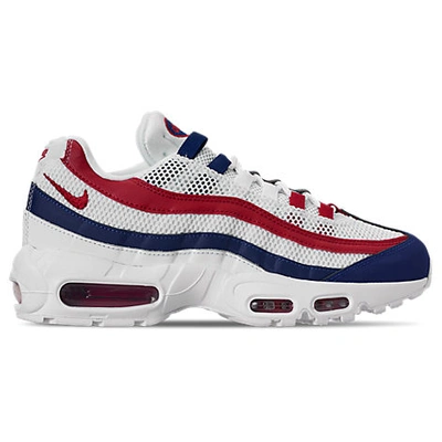 Shop Nike Men's Air Max 95 Casual Shoes In White