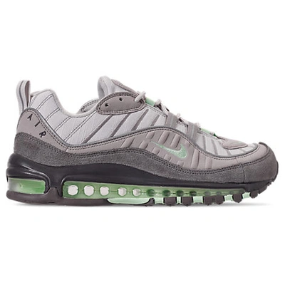 Shop Nike Men's Air Max 98 Casual Shoes In Grey