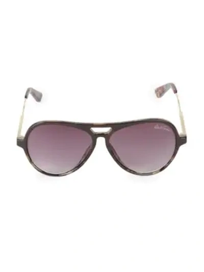 Shop Robert Graham 57mm Aviator Sunglasses In Black