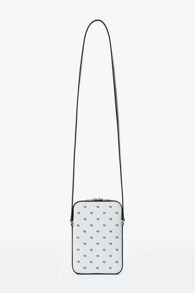 Shop Alexander Wang Scout Crossbody In Black And White