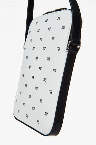 Shop Alexander Wang Scout Crossbody In Black And White