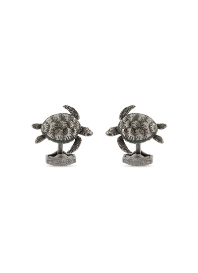 Shop Tateossian Mechanical Turtle Cufflinks