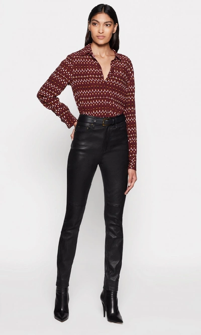 Shop Equipment Leema Shirt In Tawny Port Multi