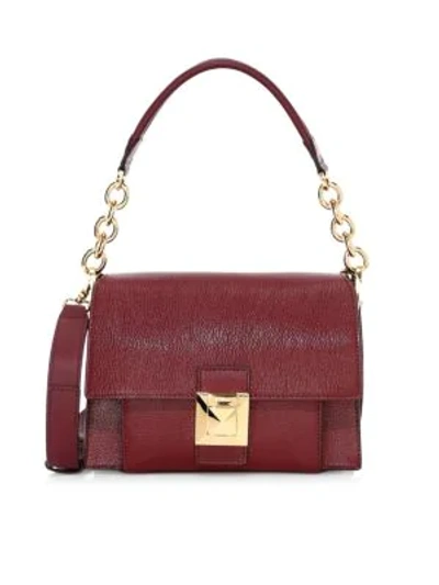 Shop Furla Mini Diva Leather Shoulder Bag In Ribes G