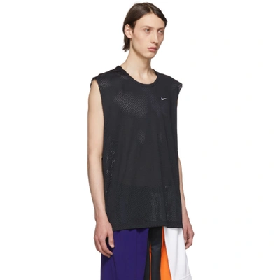 Shop Nike Black Nrg Tank Top In 010 Black