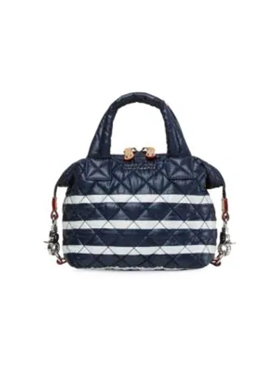 Shop Mz Wallace Micro Sutton In Navy