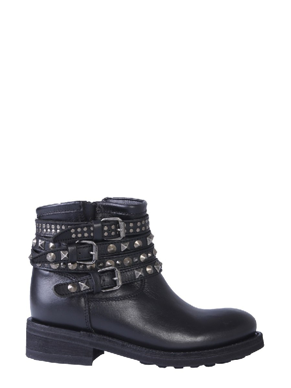 ash tatum biker boots