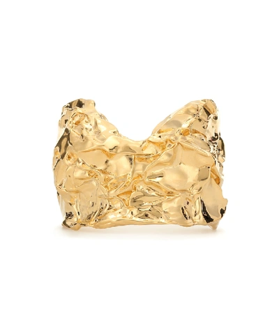 Shop Chloé Anouck Cuff Bracelet In Gold