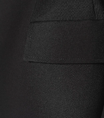 Balenciaga Hourglass Woollen Jacket In Black