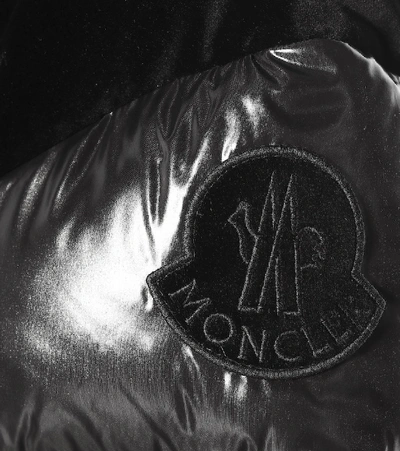 Shop Moncler Chouette Down Jacket In Black