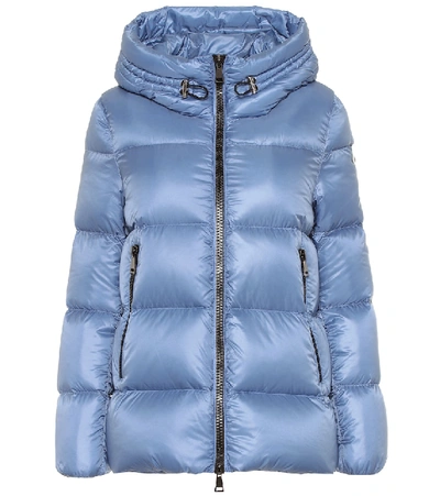 Shop Moncler Seritte Down Jacket In Blue