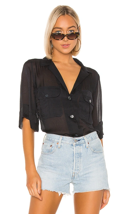 Shop Equipment Parnella Top In Black. In Eclipse