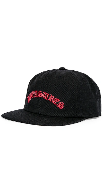 Shop Pleasures Old E Snapback Hat In Black