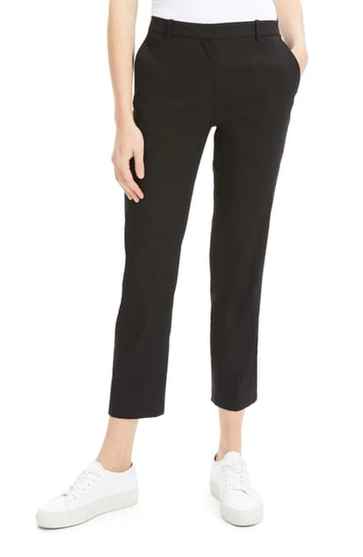 Shop Theory Tailored Trousers In Black