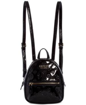 guess white mini backpack