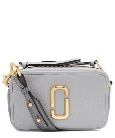 Shop Marc Jacobs The Softshot 21 Cross-body Bag In Silver Multi