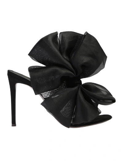 Shop Giuseppe Zanotti Embellished Sandals In Black